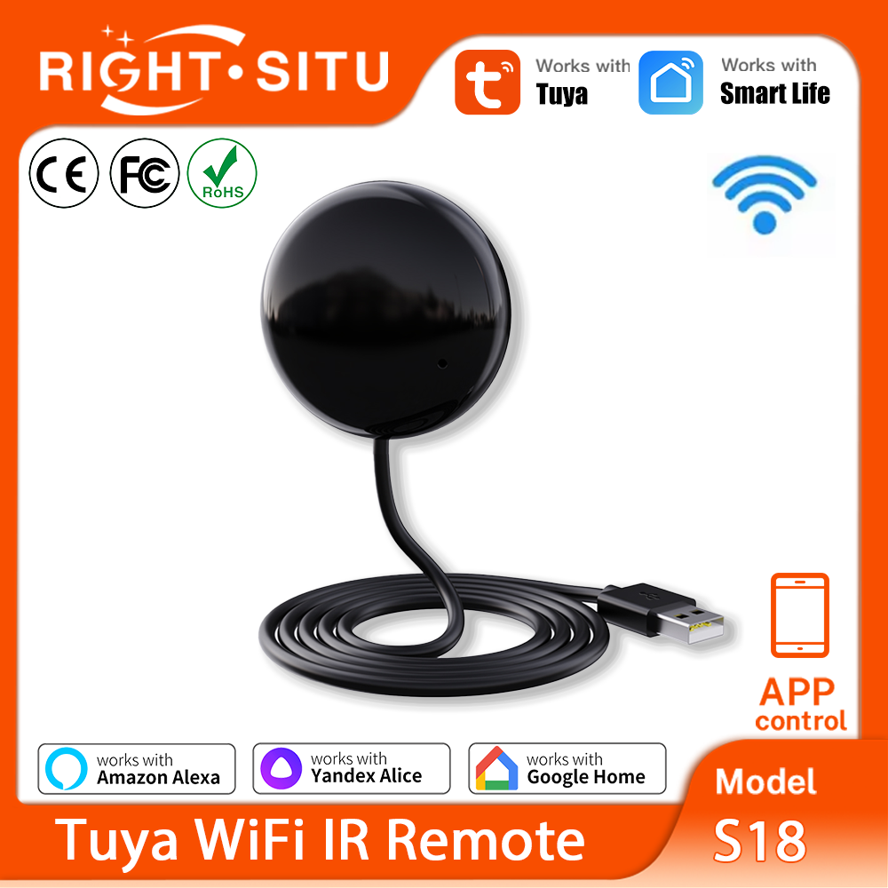 Smart Home Ir - Tuya Wi-Fi ИК-пульт дистанционного управления для