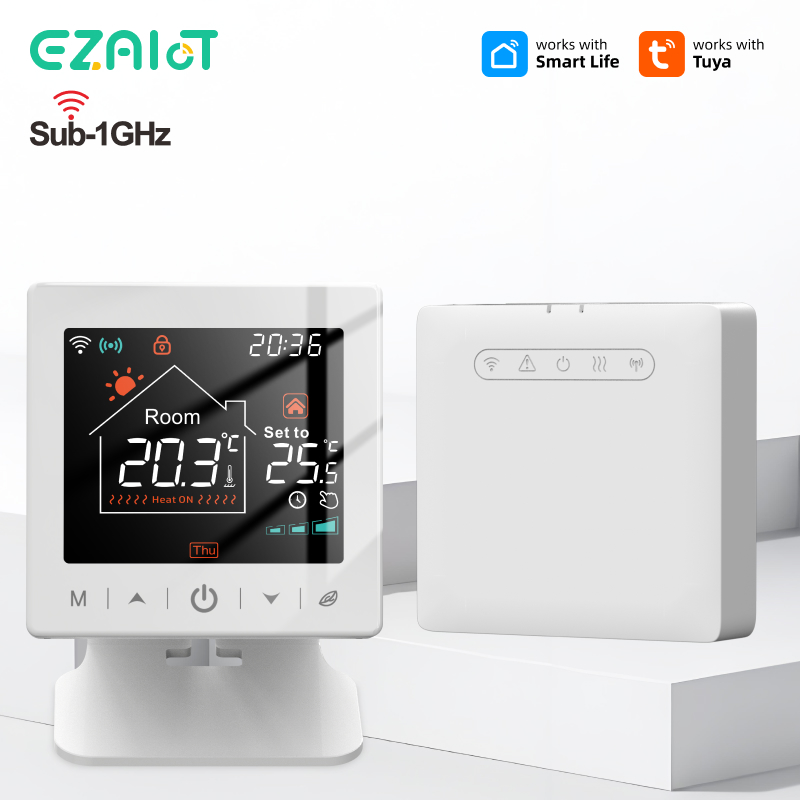 Smart Home Thermostat - Умный дом, Wi-Fi термостат Tuya RF,