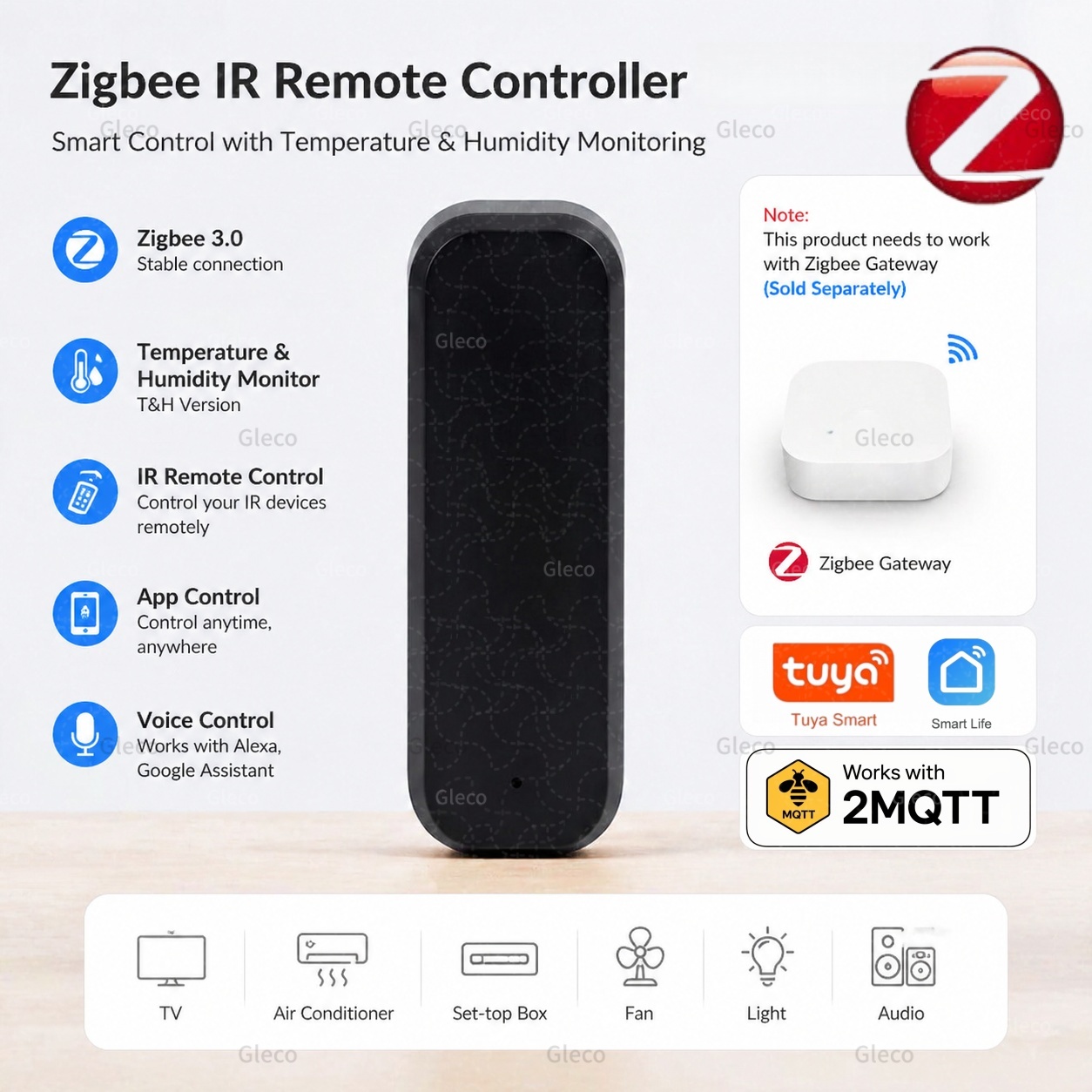 Smart Home Ir - Универсальный ИК-пульт дистанционного управления Zigbee Smart