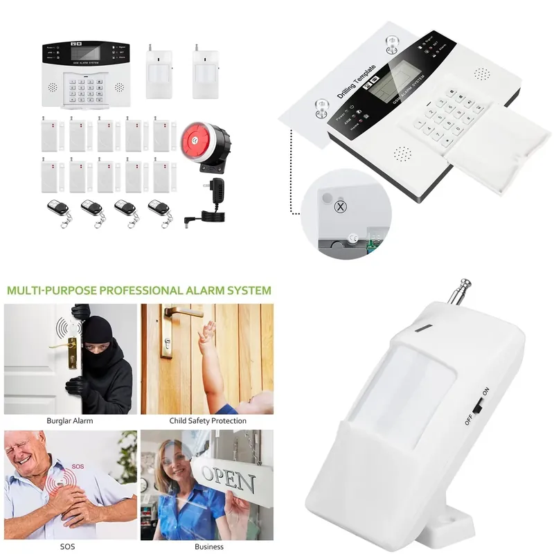 Smart Home Security - Комплект охранной сигнализации для дома с