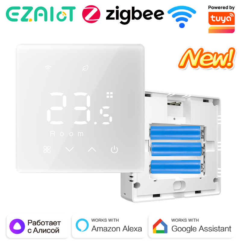 Smart Home Thermostat - Умный термостат Tuya WIFI Zigbee для