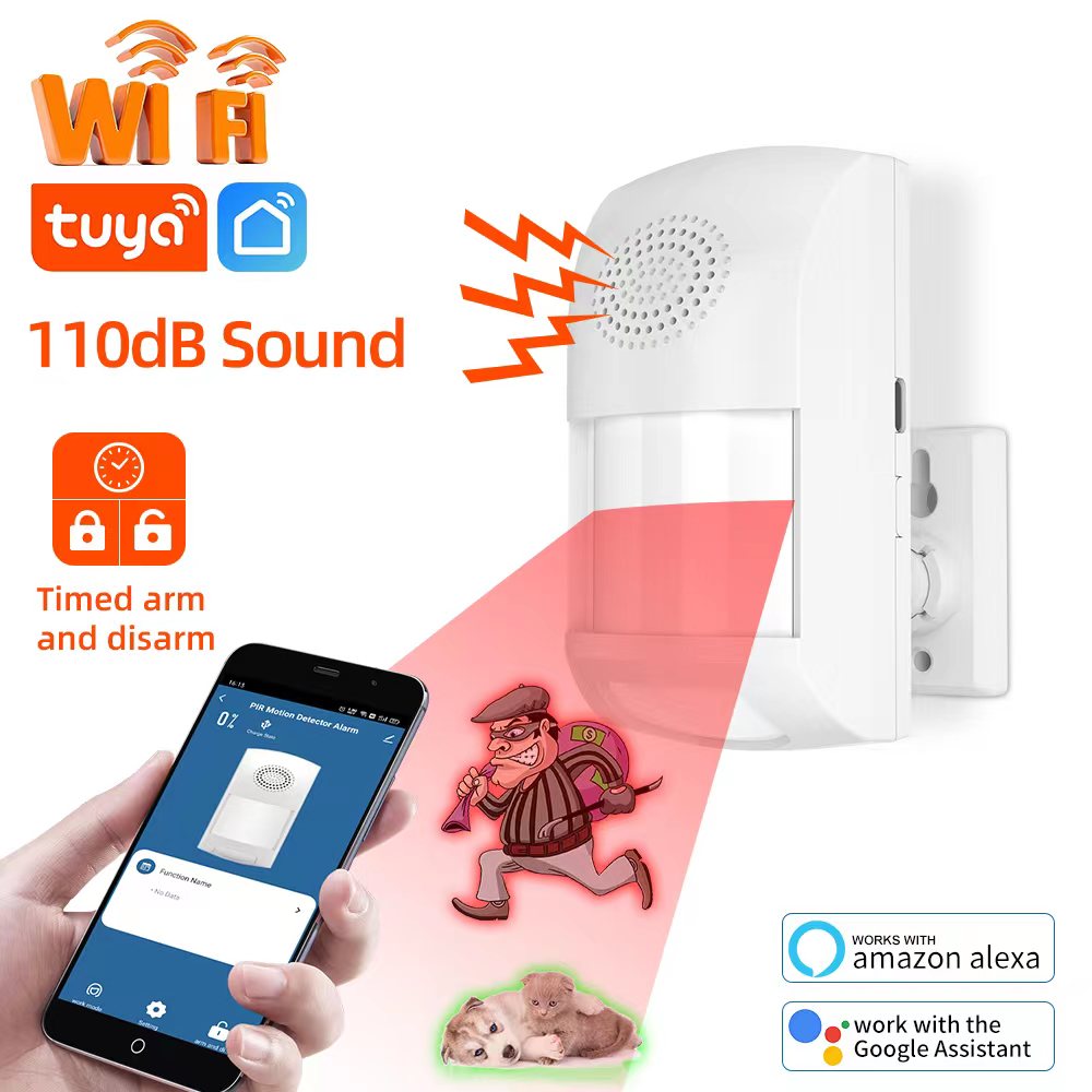 Smart Home Ir - Tuya Инфракрасный WiFi PIR Датчик движения