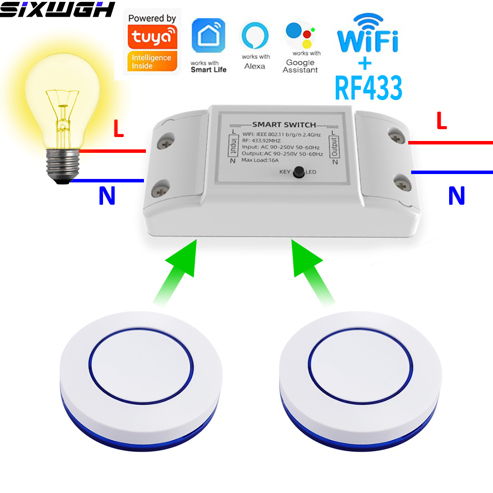 Smart Ir Remote Controller - Умный Wi-Fi выключатель Tuya 16А с