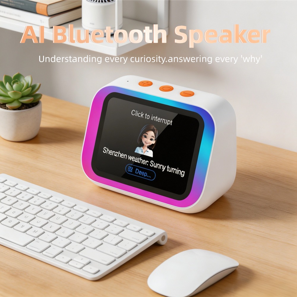 Smart Home Security - AI Bluetooth-колонка 5.4 с голосовым помощником
