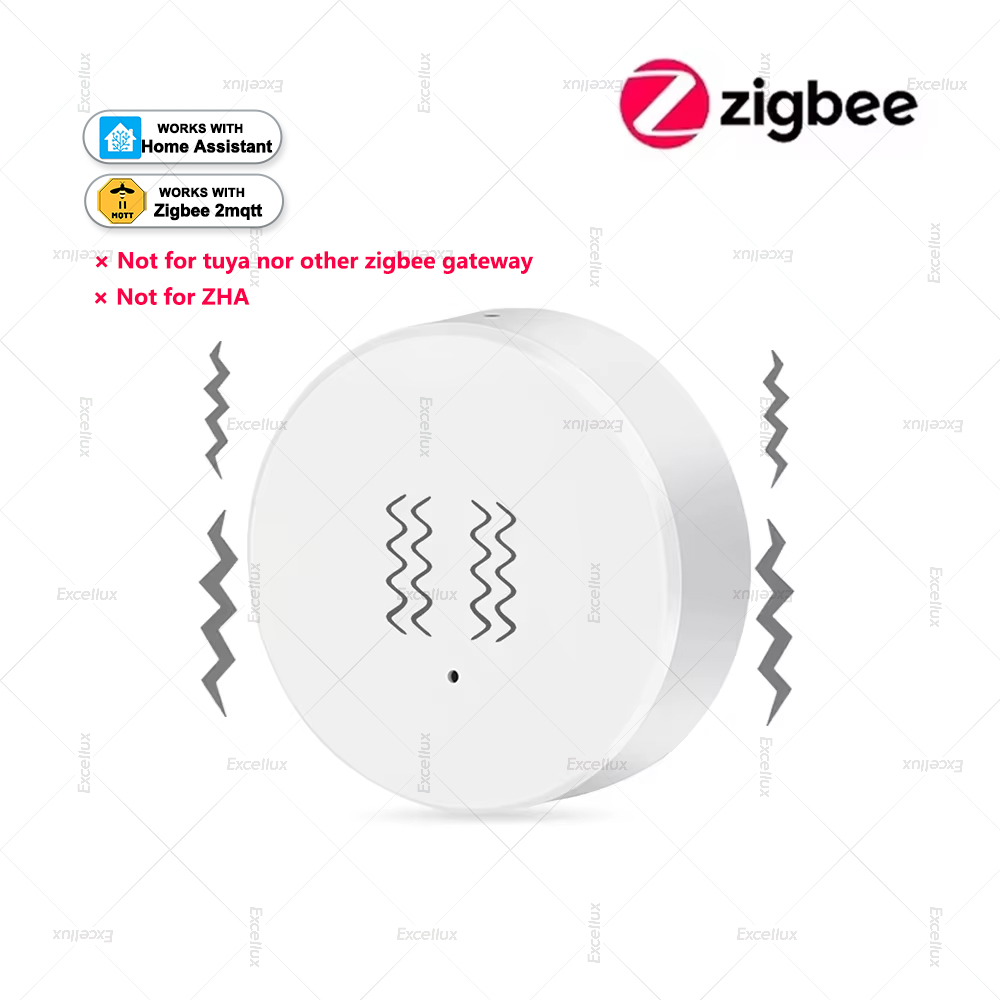 Smart Home Security - Умный датчик вибрации Zigbee 3,0, шоковая