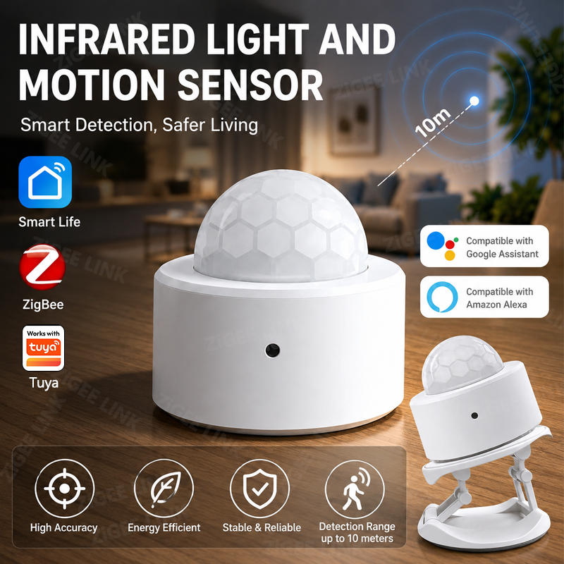 Smart Home Security - Беспроводной датчик движения ZigBee 3.0 PIR