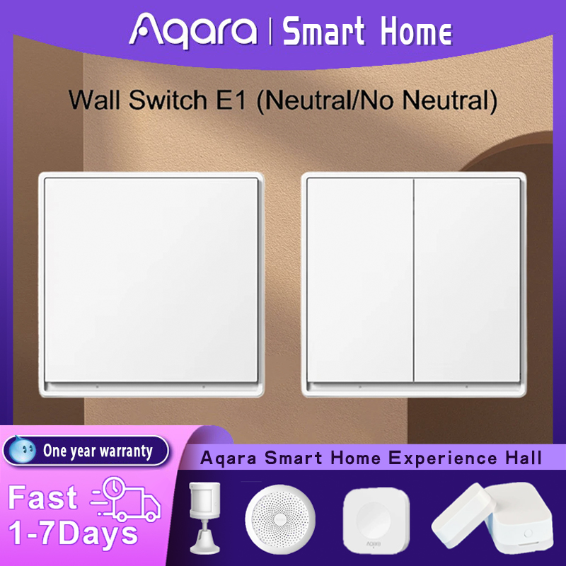 Smart Home Os - Оригинальный настенный переключатель Aqara E1, версия