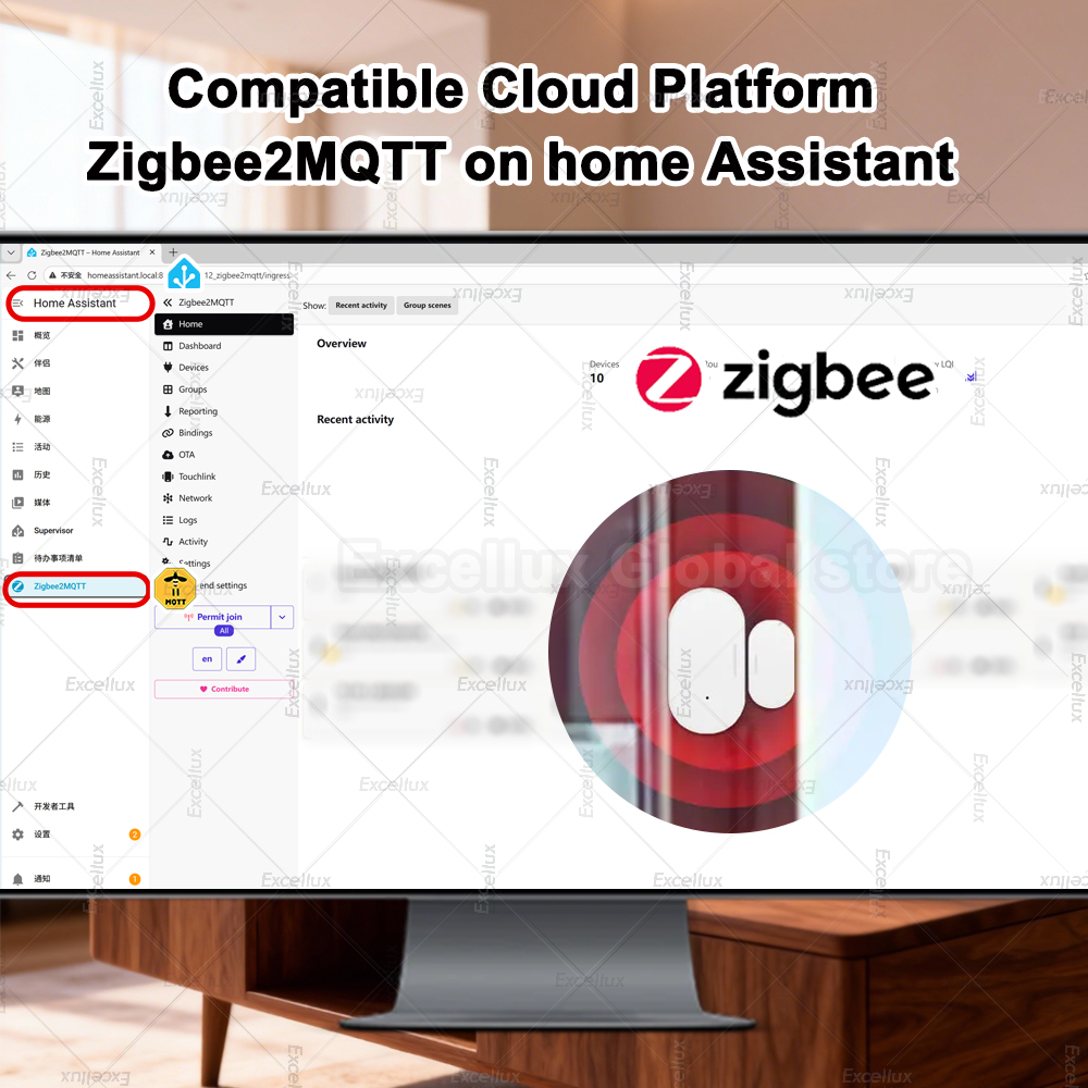 Zigbee 3,0 датчик двери, окна  – обзор и цена Smart Home Security