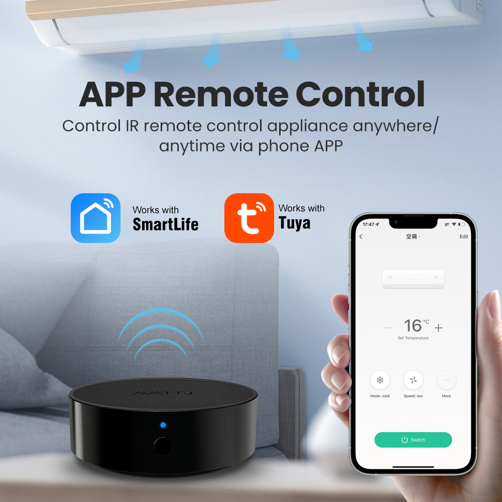 AVATTO Tuya Wi-Fi ИК-пульт дис – обзор и цена Smart Home Lg