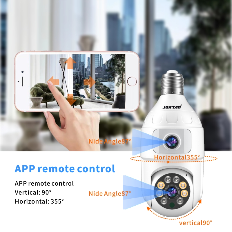 4MP лампа E27 с двумя объектив – обзор и цена Smart Home Os