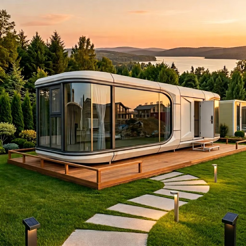 Умный модульный дом-капсула дл – обзор и цена Airbnb Smart Home