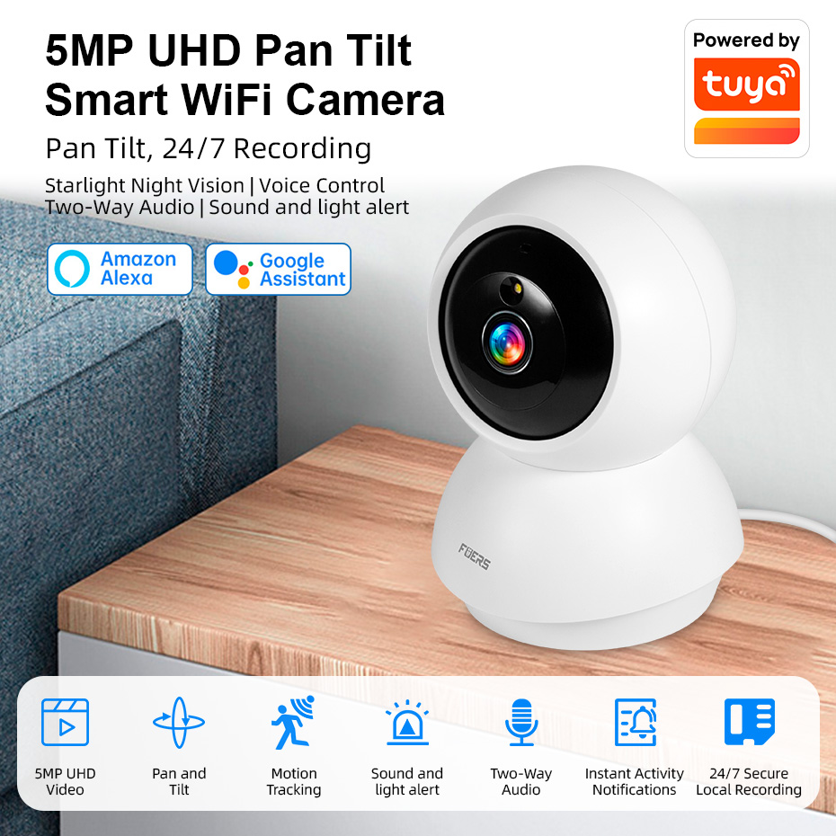 Беспроводная IP-камера Fuers 5 – обзор и цена Smart Home Windows App