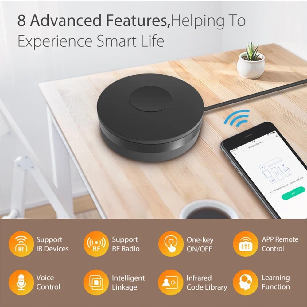 Tuya Smart Wi-Fi RF ИК-пульт д – обзор и цена Smart Home Lg