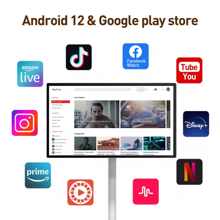 24-дюймовый портативный ЖК-тел – обзор и цена Smart Home Tv