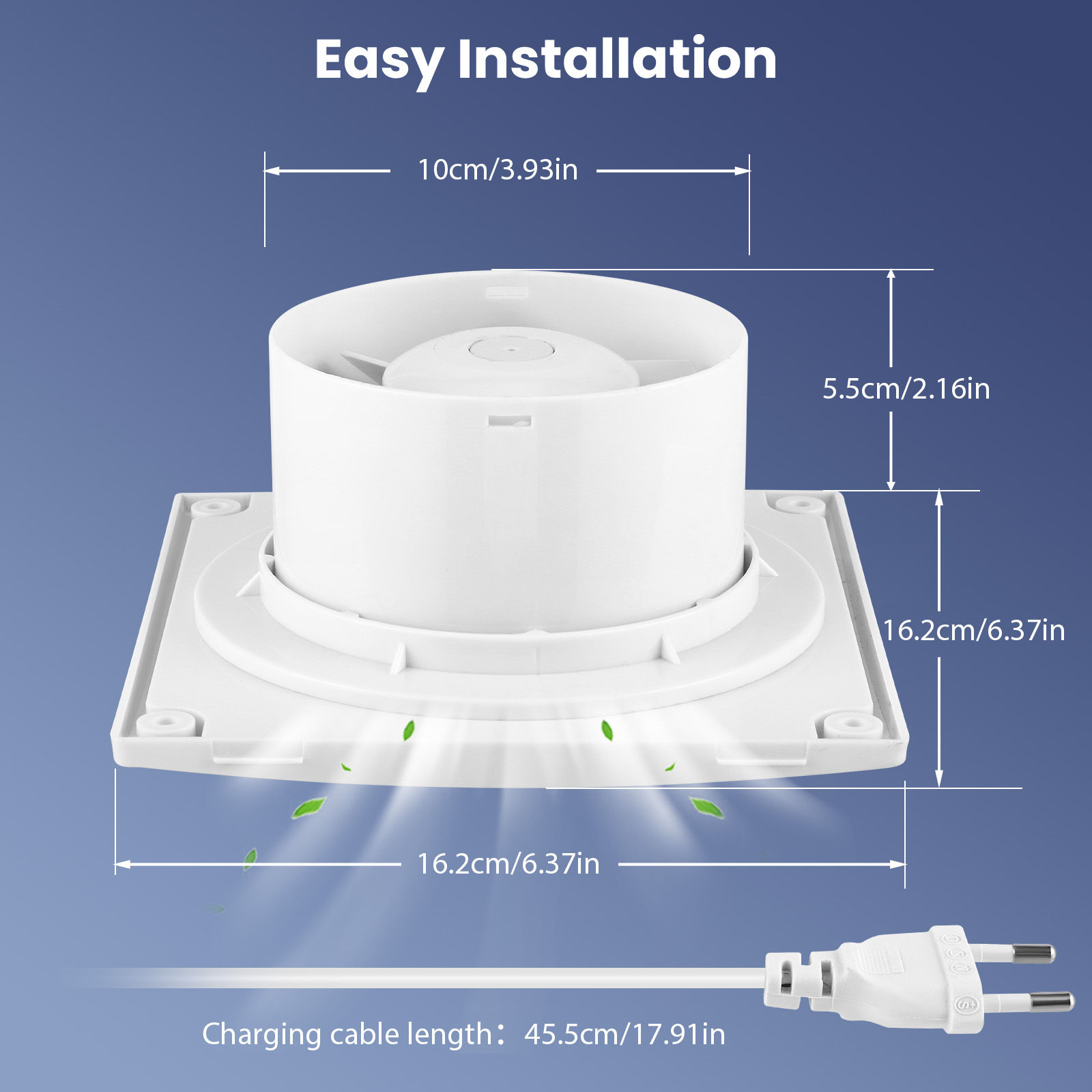 100 мм вытяжной вентилятор для – обзор и цена Smart Bathroom Fan