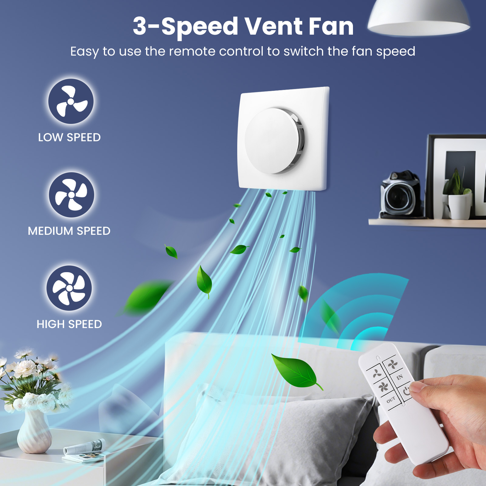 100 мм вытяжной вентилятор для – обзор и цена Smart Bathroom Fan