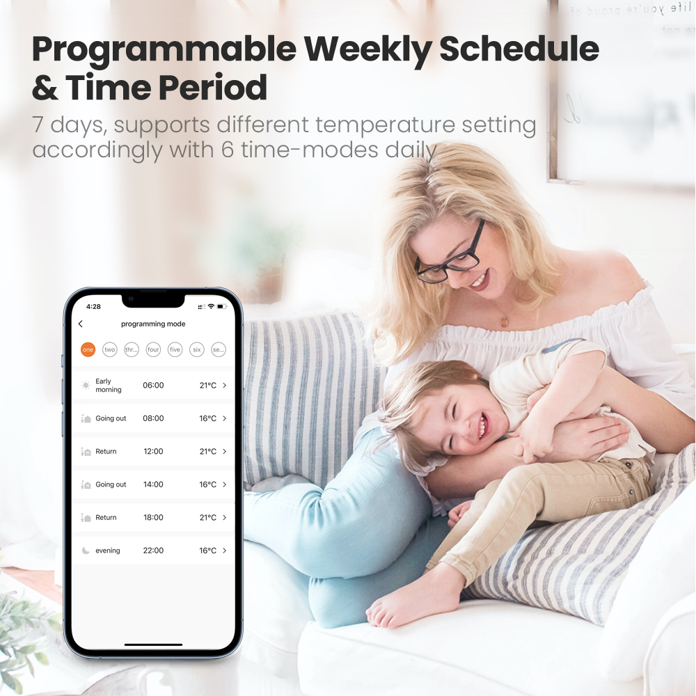 AVATTO ZigBee Термостатический – обзор и цена Smart Home Thermostat