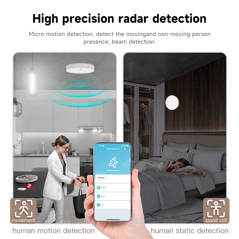 Датчик присутствия человека Tu – обзор и цена Smart Home Security