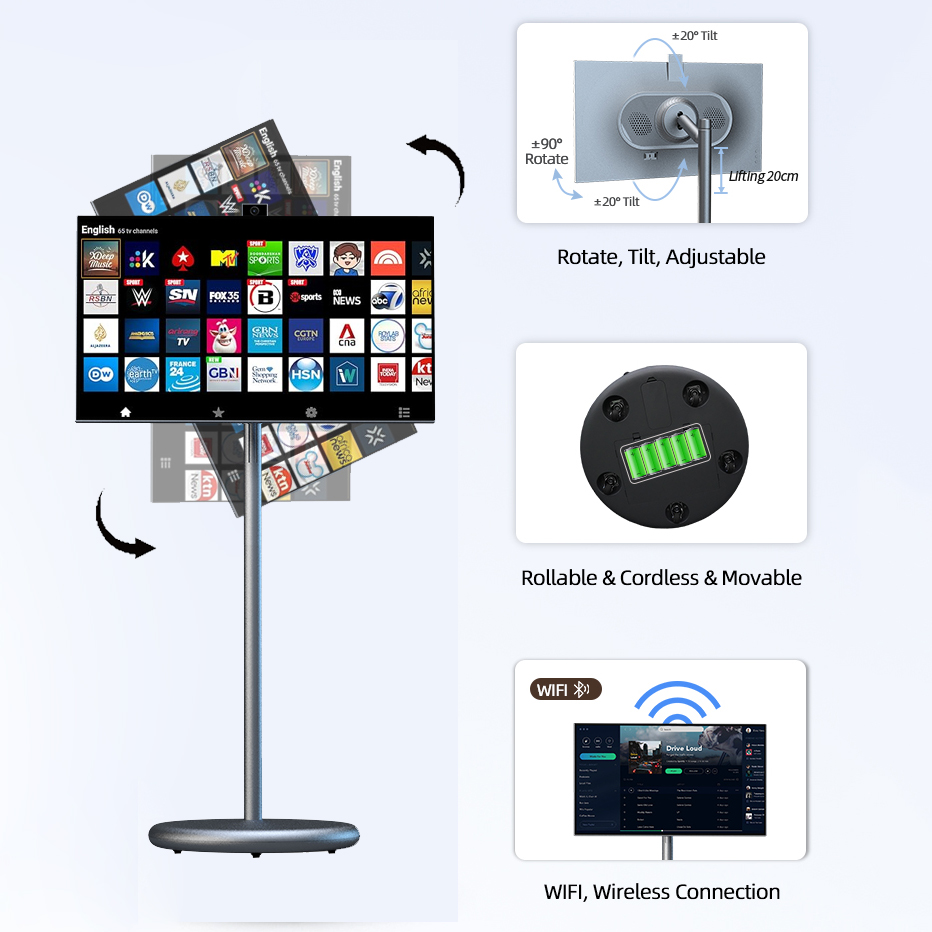 Умный портативный телевизор-мо – обзор и цена Smart Home Tv