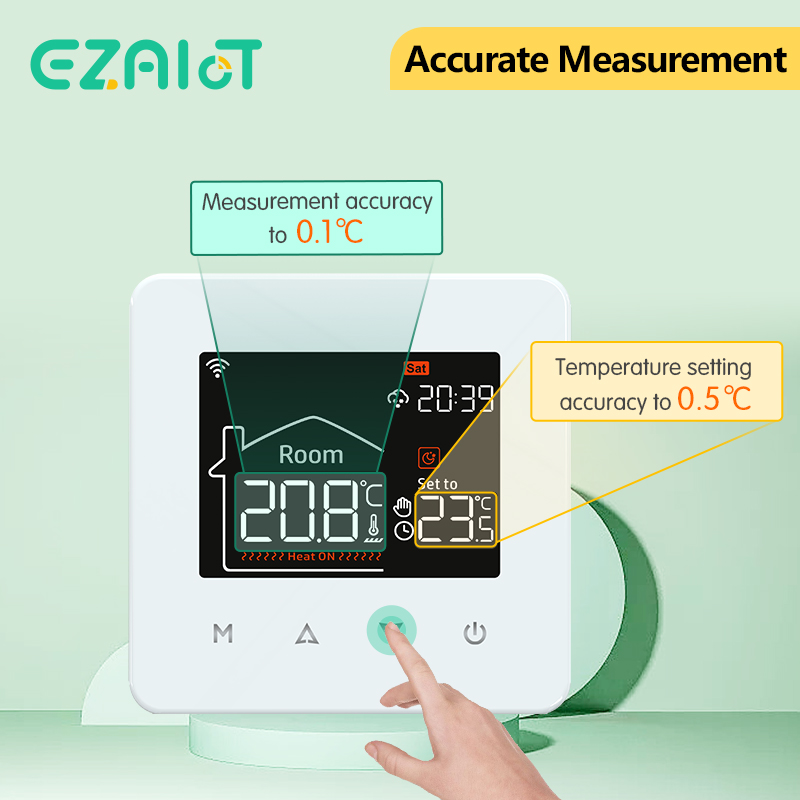 Wi-Fi термостат для подогрева  – обзор и цена Smart Home Thermostat