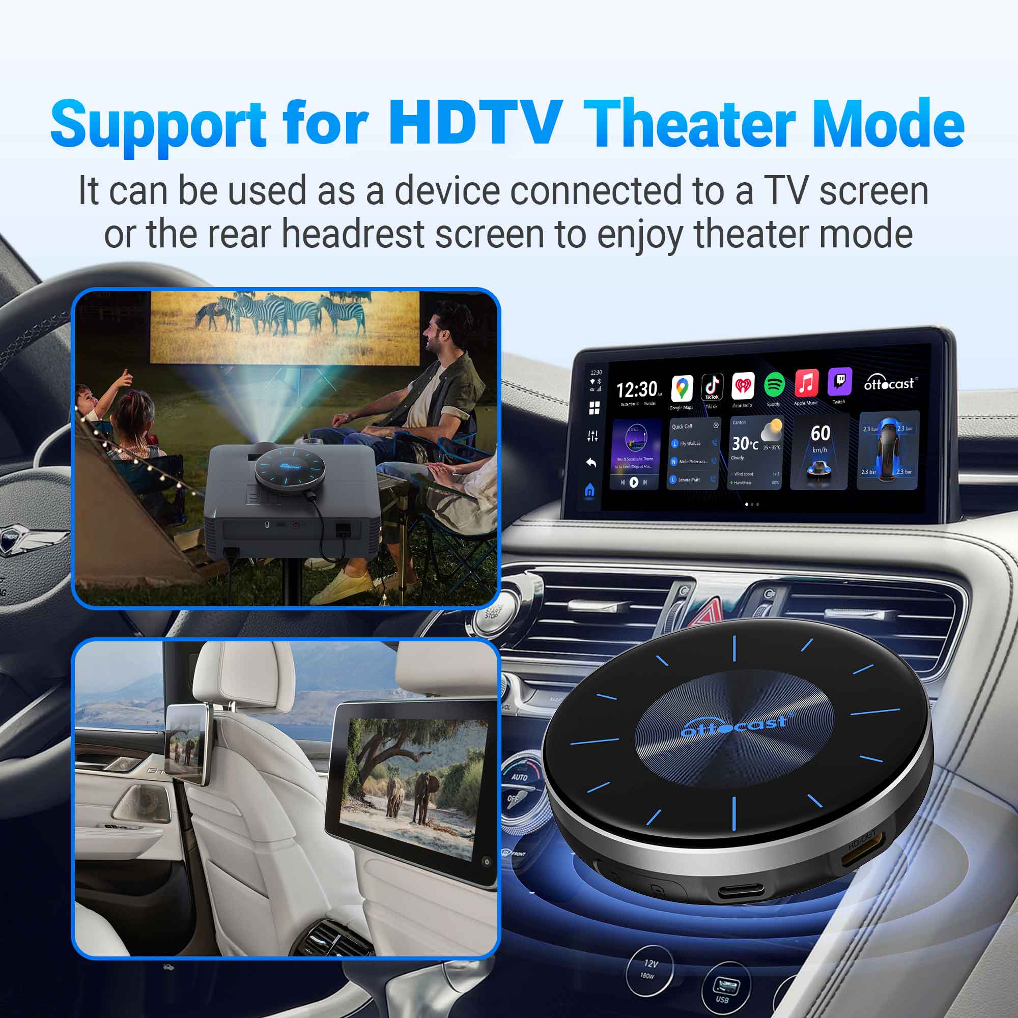 OTTOCAST P3 OttoAibox CarPlay  – обзор и цена Smart Home Tv