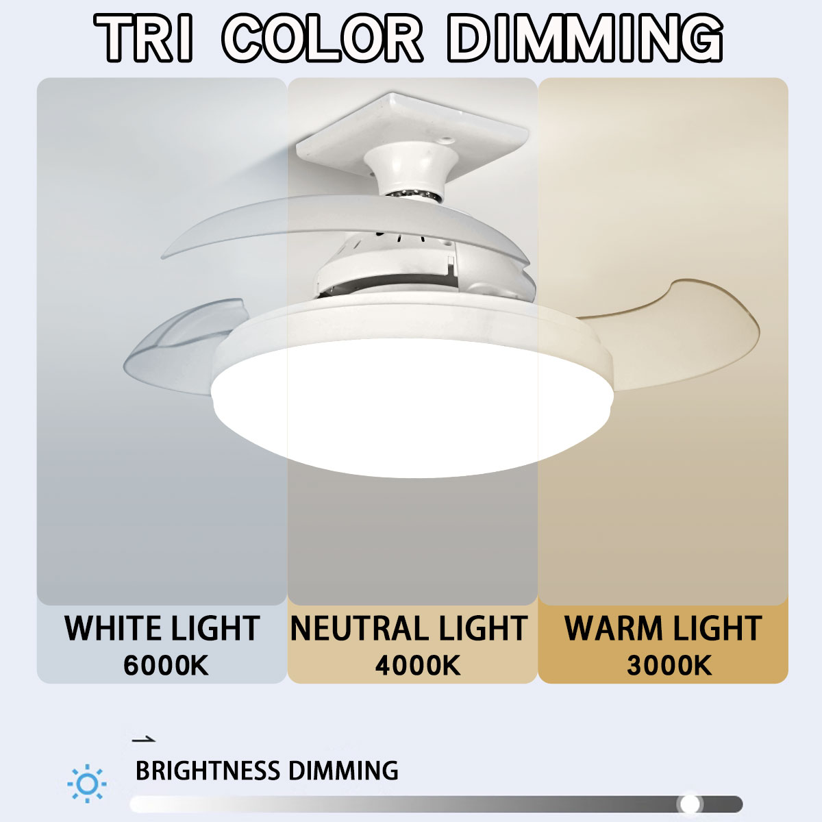 Трехцветный светодиодный потол – обзор и цена Smart Bathroom Fan