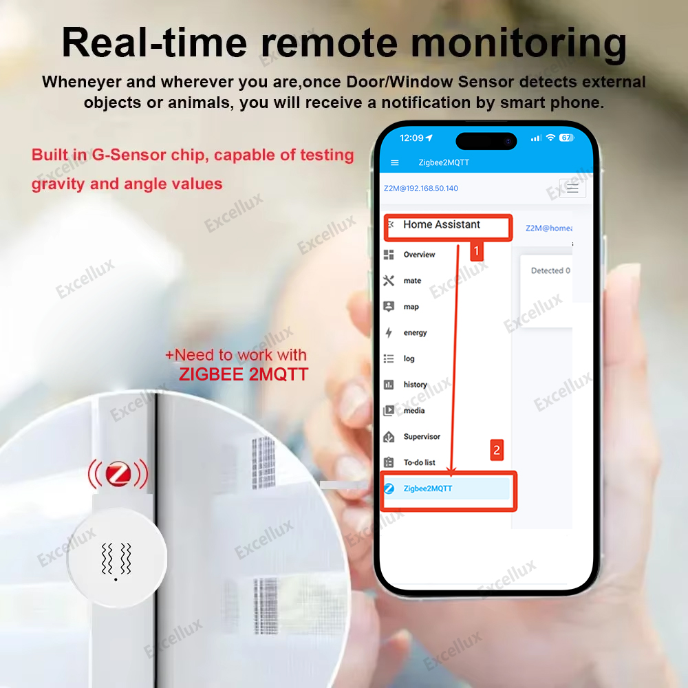 Умный датчик вибрации Zigbee 3 – обзор и цена Smart Home Security