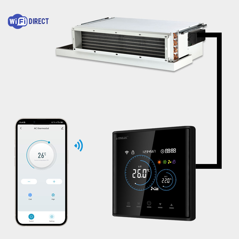 Умный термостат для фанкойлов  – обзор и цена Smart Home Thermostat