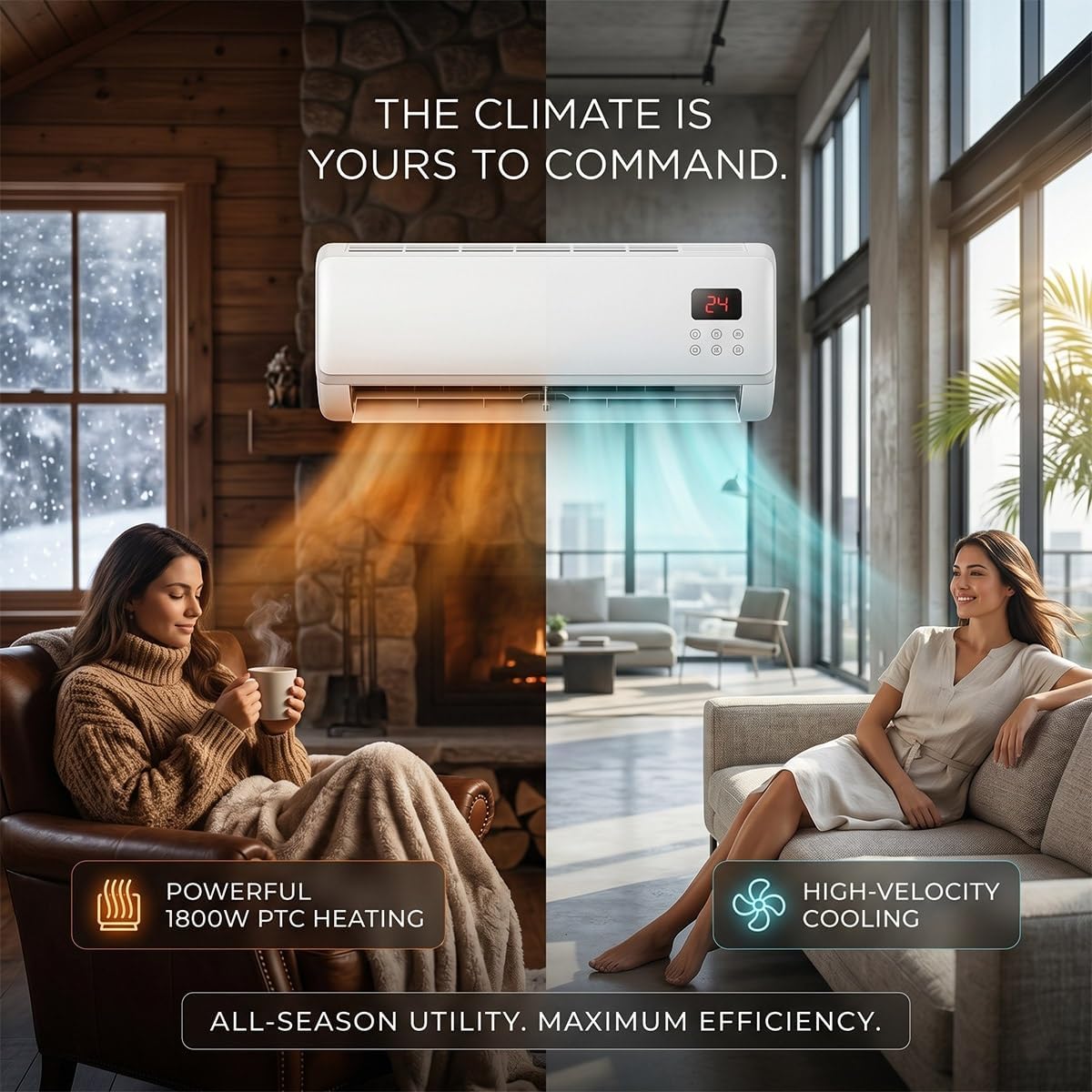 Настенный кондиционер-вентилят – обзор и цена Smart Bathroom Fan